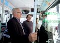 Per primera vegada circularan per valència autobusos de l’EMT elèctrics, i articulats de consum híbrid