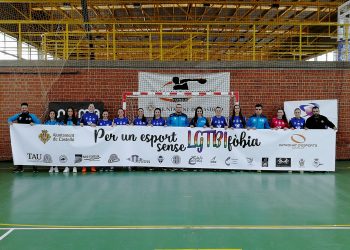 Els clubs es manifesten contra la violència masclista i la discriminació sexual en l’esport