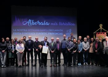 Alboraia celebra la proclamació de la seua Setmana Santa com a festa d’interés turístic provincial de la Comunitat Valenciana