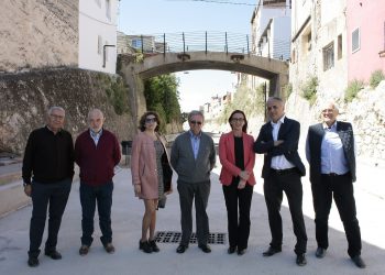Manuel estrena el primer tram de la Via Verda amb l’ajuda de la Diputació