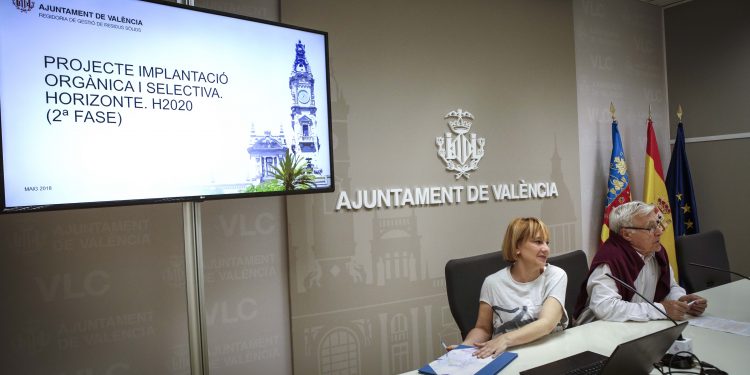 València amplia la recollida de matèria orgànica durant 2018 fins arribar al 51 % de la població