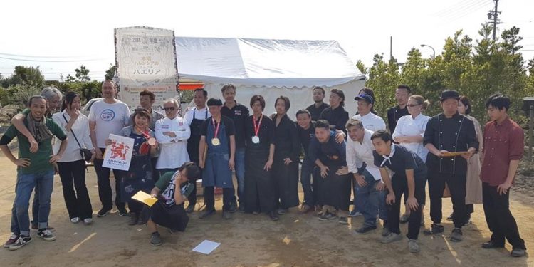 Un lustre de paelles al Japó amb el Concurs de Sueca