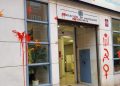 L’Ajuntament condemna les pintades en la seu de la Federació D’Hostaleria de València