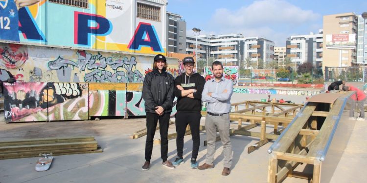 El Patronat d’Esports amplia l’skatepark de Grapa