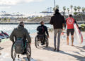 La Marina de València crea zones accessibles per a acostar la nàutica a les persones amb discapacitat