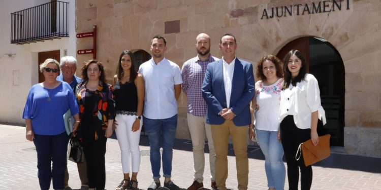 Vilafamés constitueix la nova corporació i torna a investir alcalde a Abel Ibáñez per al mandat 2019-2023