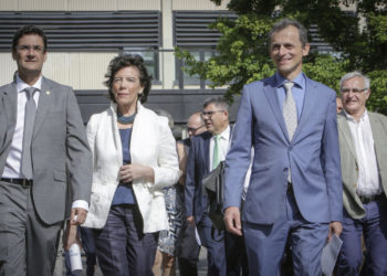L’alcalde de València, Joan Ribó, ha participat en la visita al Campus Científic Estiu 2019