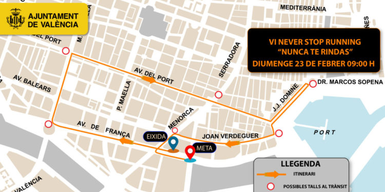 VALÈNCIA ACULL ESTE CAP DE SETMANA LA 3a ETAPA DE LA VOLTA CICLISTA CV FÉMINES I LA 6a CARRERA ‘NEVER STOP RUNNING’