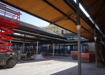 Les obres del Mercat del Grau continuen avançant