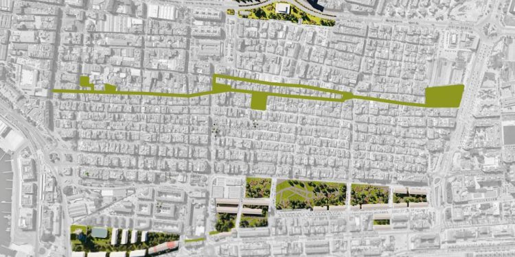 El PEC de Cabanyal- Canyamelar convertix 135.892 m² en zona verda i amplia l’espai per als vianants
