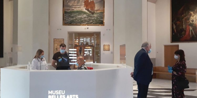 El Museu de Belles Arts de València obri amb una nova recepció de visitants