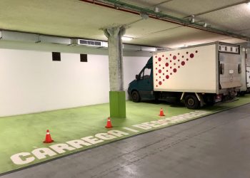 L’Empresa Municipal de Transports (EMT) ha cedit als comerciants una nova zona de l’aparcament Centre Històric-Mercat Centra