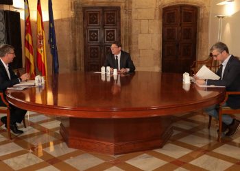 Ximo Puig aborda amb Climent i España l’impuls de la disponibilitat de sòl industrial per a les empreses que vulguen instal·lar-se a la Comunitat