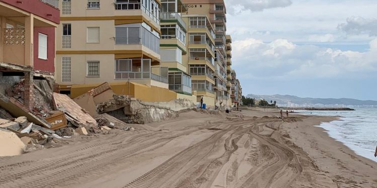 Cs demana que la Diputació inste el Govern a solucionar la regressió de les platges de Tavernes de la Valldigna