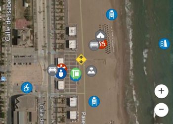 APPVALÈNCIA informarà sobre l’estat de les platges i ubicarà els servicis a la ciutadania