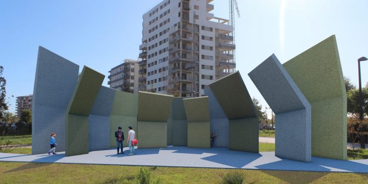 El parc de MALILLA comptarà amb una pèrgola innovadora a València per a activitats musicals i culturals