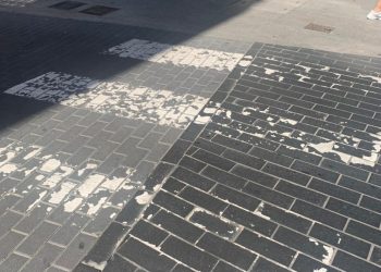 Cs Gandia demana que es pinten els passos de vianants
