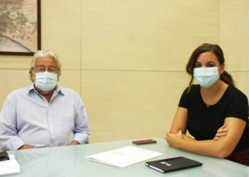 Sandra Gómez: «Volem col·laborar i participar conjuntament en el projecte de reestructuració de la plaça, aprofitant la Capitalitat del Disseny 2022»