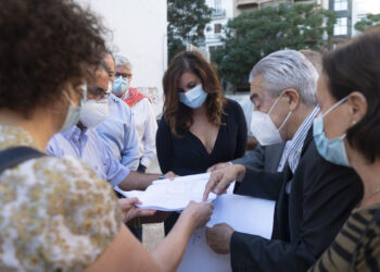 Reinicien les obres que connectaran la plaça del Pilar amb el carrer de Guillem de Castro