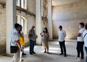 Impuls a les obres de la Farinera del Grau, futur centre d’innovació i emprenedoria