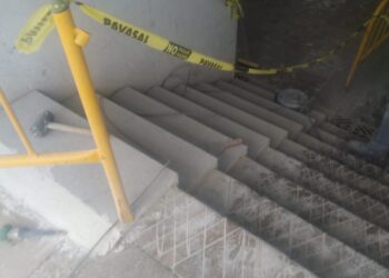 L’Ajuntament millora l’accessibilitat de les escales del túnel de Germanies