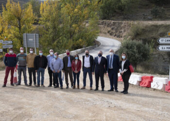 José Martí i Manuel Rando destaquen les inversions en carreteres a Castelló i Terol per a afrontar el repte demogràfic i reforçar el turisme en el Maestrat