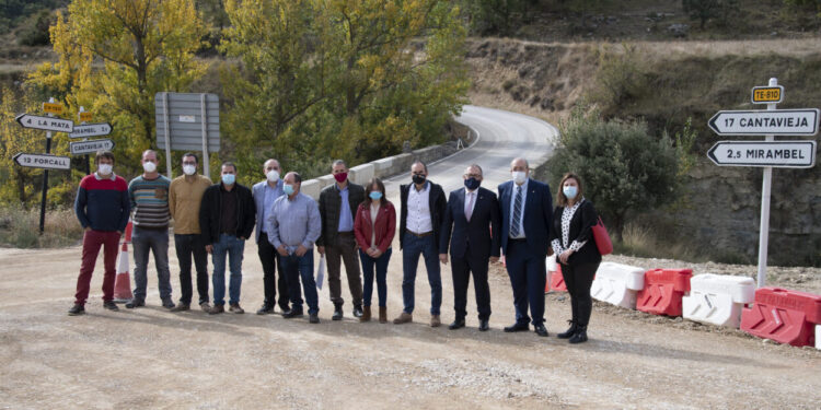 José Martí i Manuel Rando destaquen les inversions en carreteres a Castelló i Terol per a afrontar el repte demogràfic i reforçar el turisme en el Maestrat