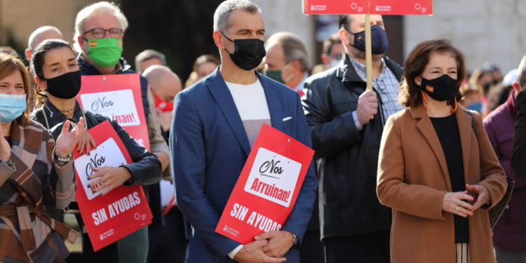 Cantó insta el PSPV a explicar “per què traeix el pacte de la reconstrucció” i “tria als seus socis” enfront dels valencians