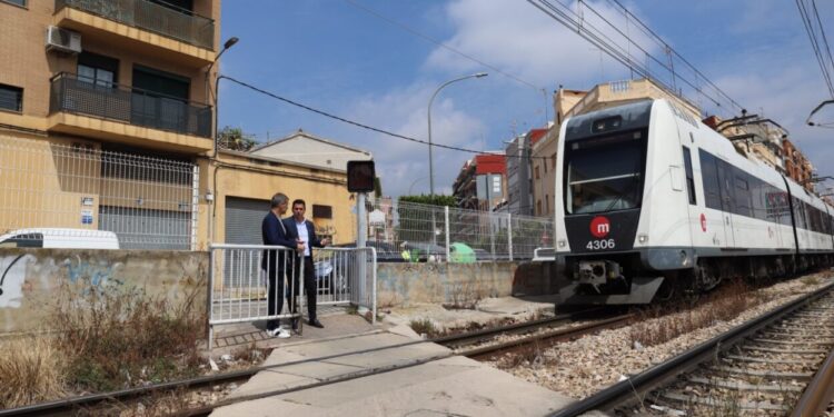 Ciutadans Burjassot denuncia més retards en el soterrament de les vies de l’Empalme