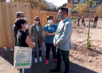 L’Espai Verd Benicalap obri les portes amb 15 parcel·les d’horts urbans i l’impuls a l’associacionisme