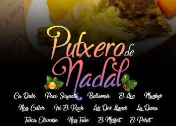 ARRIBA EL ‘DIA DEL PUTXERO DE NADAL’ AMB 20 BARS I RESTAURANTS D’OLIVA