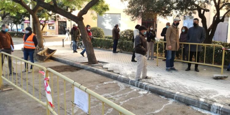 El projecte GrowGreen inicia les obres d’un corredor verd blau per a vianants a Benicalap