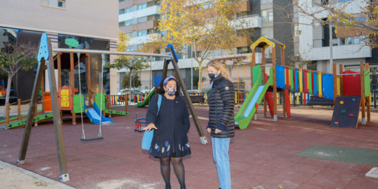 Castelló remodela més de 600 m² de la zona de jocs infantils de l’avinguda Germans Bou