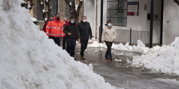 La Diputació de Castelló estudia una línia de subvencions per als municipis afectats per les intenses nevades d’aquest cap de setmana