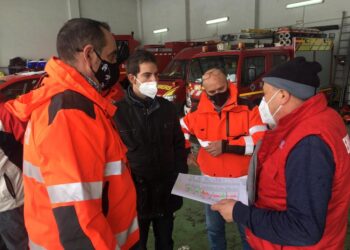 La Diputació coordina el dispositiu d’emergències per a fer front a ‘Filomena’ amb la col·laboració d’efectius de la Generalitat