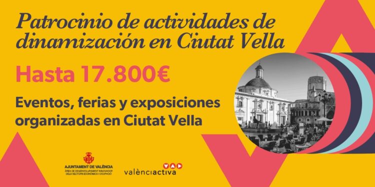 L’Ajuntament promociona amb quasi 200.000 euros les iniciatives que exercisquen de reclam perquè la ciutadania torne a visitar Ciutat Vella