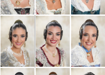 Estes són les components de la Cort d’Honor de la Fallera Major de València ❤️‍🔥