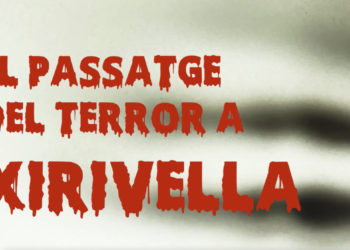 Compromís per Xirivella lanza su ‘pasaje del terror’ para reivindicar luz en la pasarela