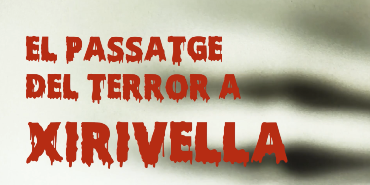 Compromís per Xirivella lanza su ‘pasaje del terror’ para reivindicar luz en la pasarela