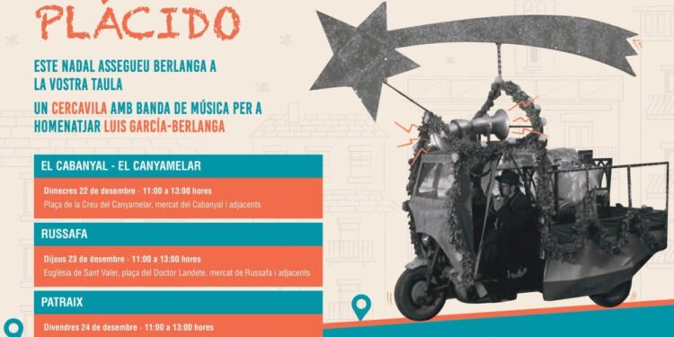 València organitza cercaviles en els mercats municipals per a homenatjar a Berlanga