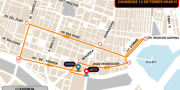 El districte de Camins al Grau acull la carrera popular “Never Stop Running” este diumenge 13 de febrer