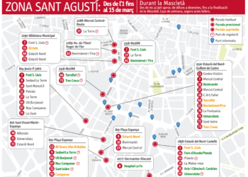 EMT inicia este cap de setmana el dispositiu especial per a Falles
