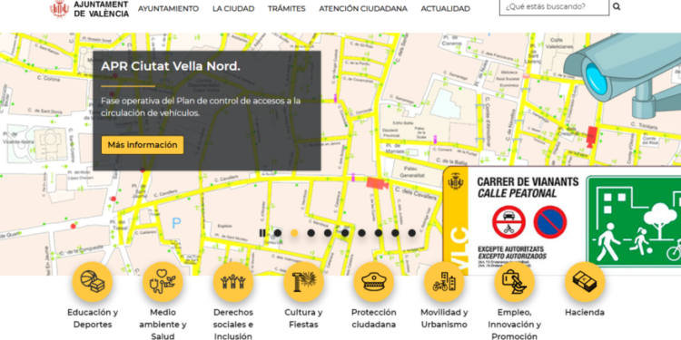 El nou web municipal supera els 12 milions i mig de pàgines vistes en el seu primer any en funcionament